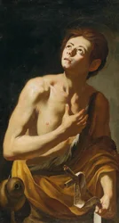 Der junge Johannes der Täufer